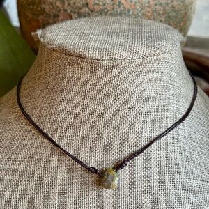 Unakite Drop Choker